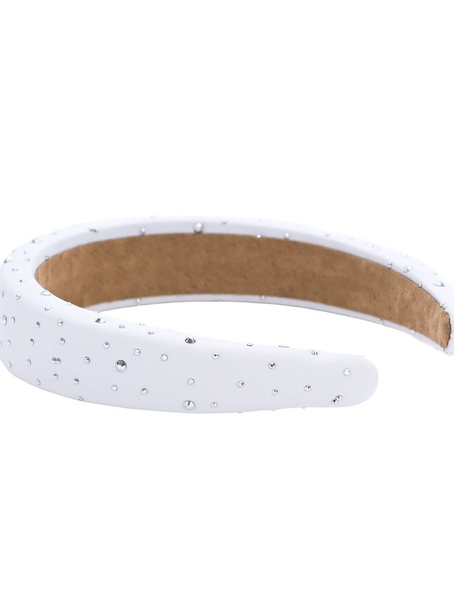 kids atelier tulleen White Crystal Halo Headband
