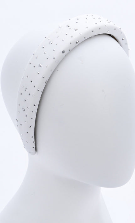 kids atelier tulleen White Crystal Halo Headband