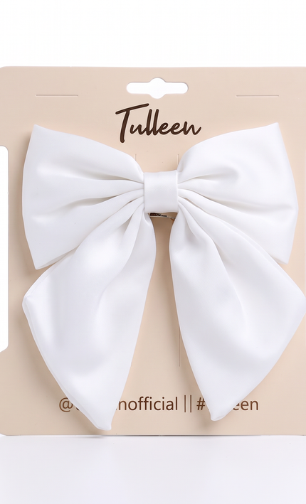 kids atelier tulleen Satin Statement Oversized Hair Clip
