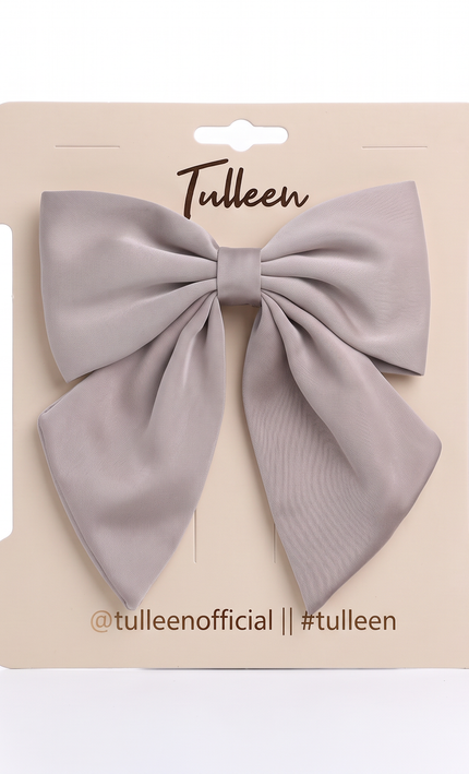 kids atelier tulleen Satin Statement Oversized Hair Clip