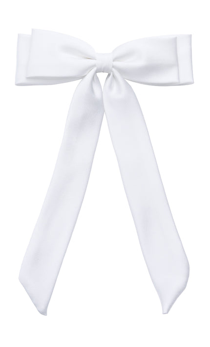 kids atelier tulleen Classic White Double-Layered Hair Clip