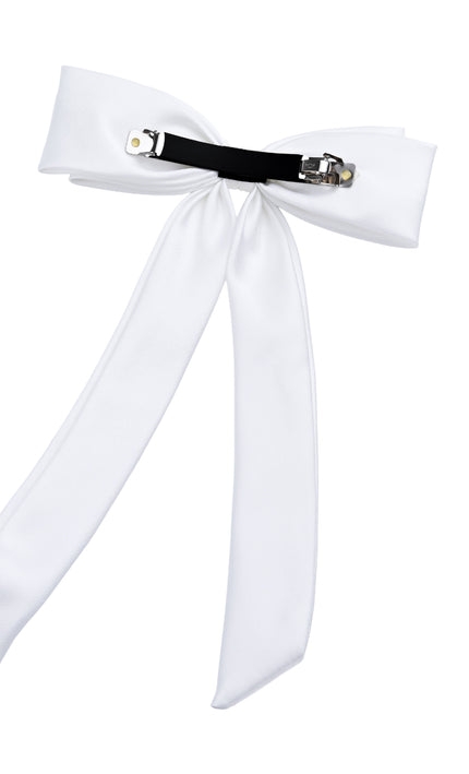 kids atelier tulleen Classic White Double-Layered Hair Clip
