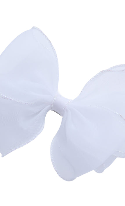 kids atelier tulleen Tulle Glitter Bow Hir Clip Set
