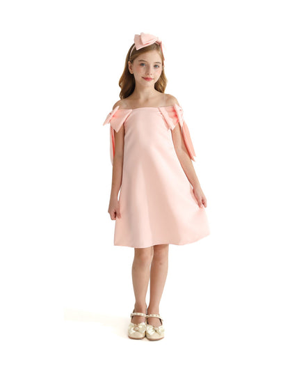 kidsatelier-tulleen-TMC-24005-Pink-luneta-off-shoulder-bow-dress