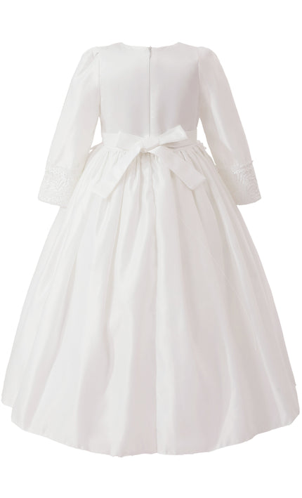 kids atelier tulleen White Marindel Lace & Tulle Dress