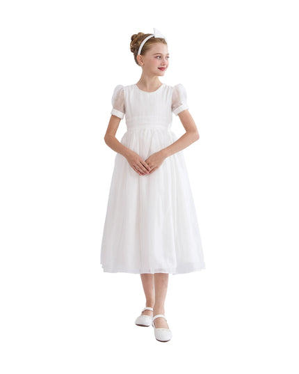 kids atelier tulleen White Zavelle Formal Dress