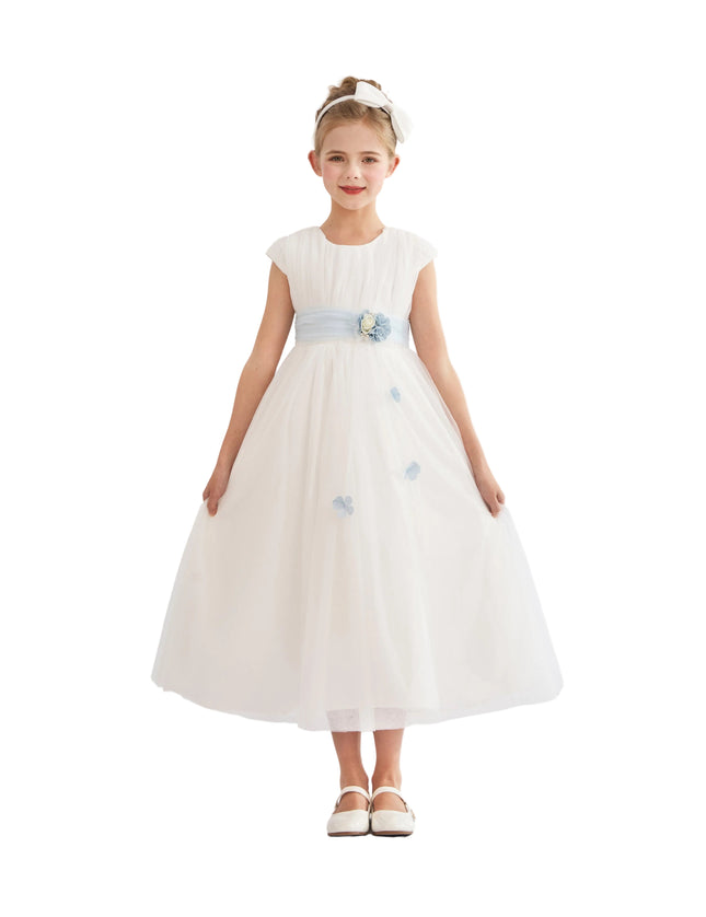 tulleen White Cavella Lace Dress