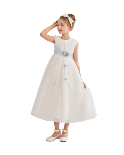 tulleen White Cavella Lace Dress