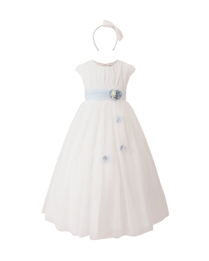 tulleen White Cavella Lace Dress
