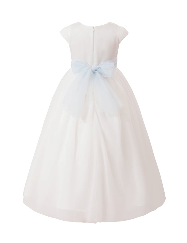 tulleen White Cavella Lace Dress