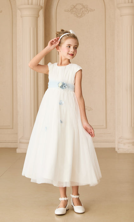 tulleen White Cavella Lace Dress