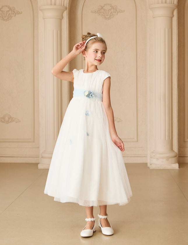 tulleen White Cavella Lace Dress