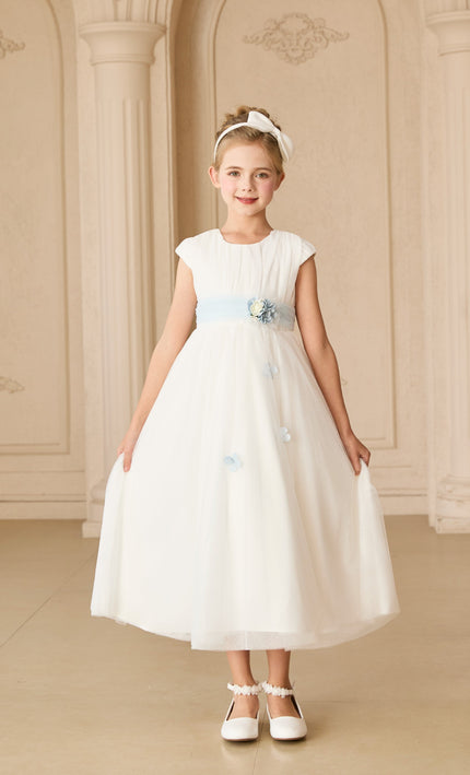 tulleen White Cavella Lace Dress
