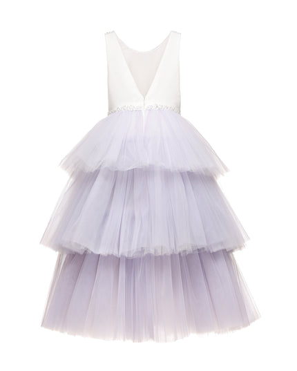 kids atelier tulleen Lavender Matilda Embellished Tulle Occasion Gown