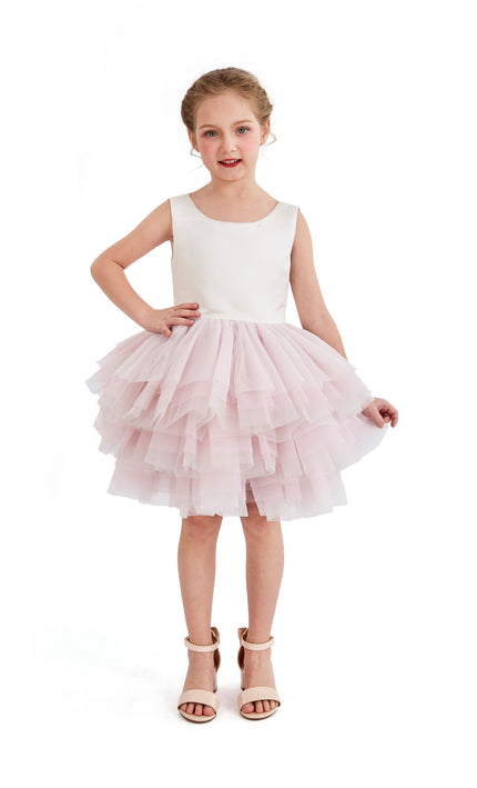kids atelier tulleen Pink Selene Tulle Dress