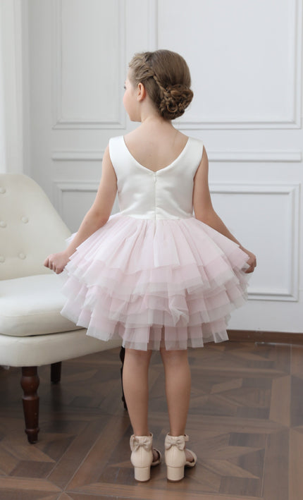 kids atelier tulleen Pink Selene Tulle Dress