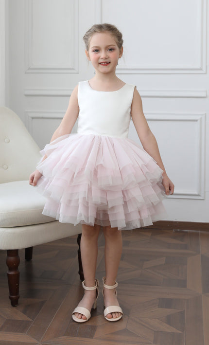 kids atelier tulleen Pink Selene Tulle Dress