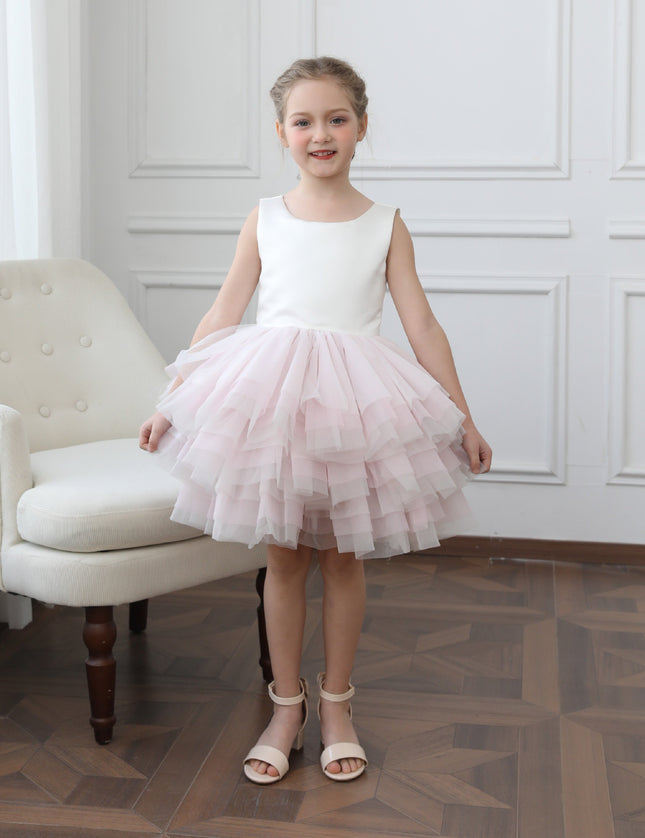 kids atelier tulleen Pink Selene Tulle Dress
