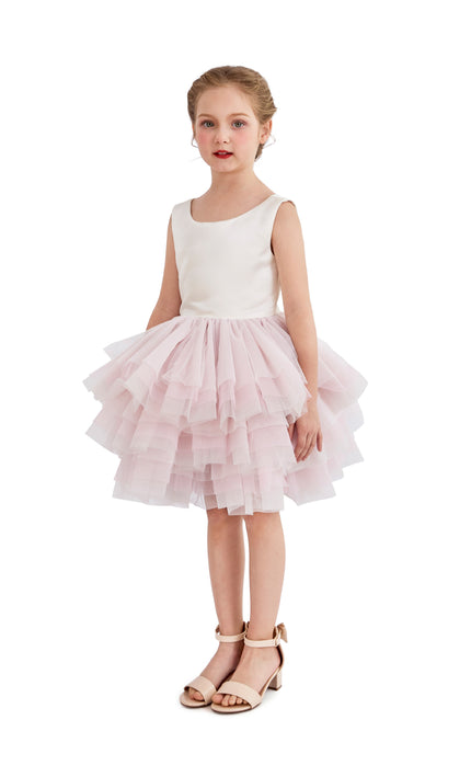 kids atelier tulleen Pink Selene Tulle Dress