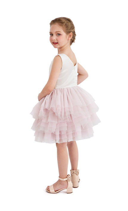 kids atelier tulleen Pink Selene Tulle Dress