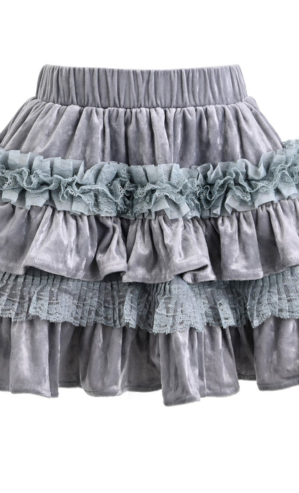 kids atelier tulleen Lavender Anthea Sequin Ruffle Set