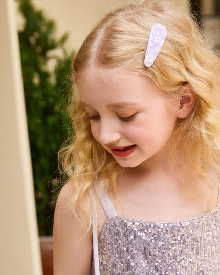 Lavender Liliana Sequin Tulle Dress