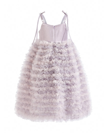 kids atelier tulleen Lavender Liliana Sequin Tulle Dress