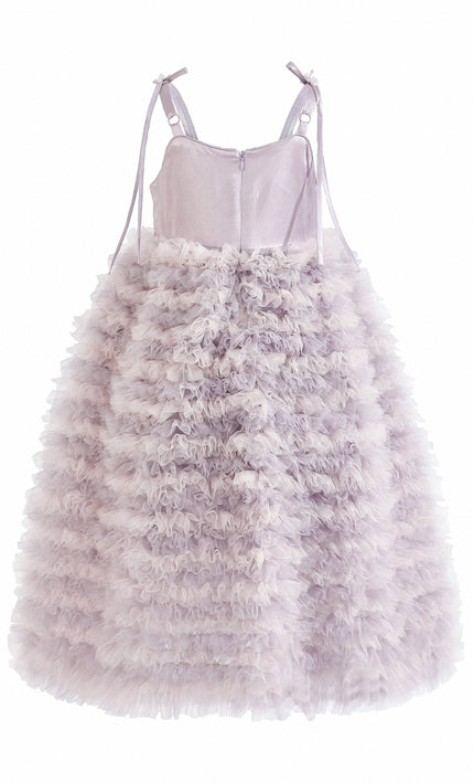 kids atelier tulleen Lavender Liliana Sequin Tulle Dress