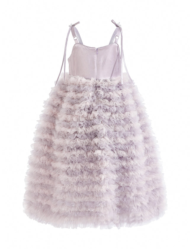 kids atelier tulleen Lavender Liliana Sequin Tulle Dress