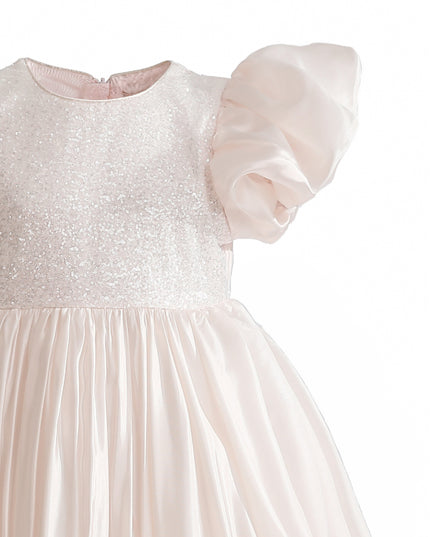 kids atelier tulleen Pink Aurora Glitter Party Dress