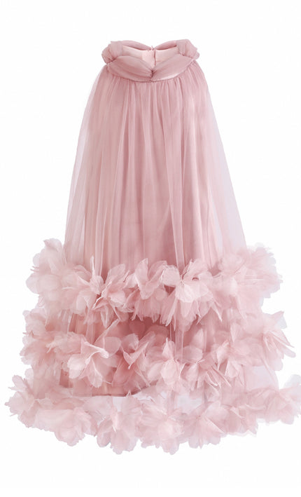 kids atelier tulleen Pink Elaris Floral Gown