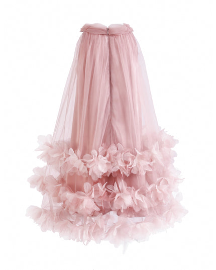 kids atelier tulleen Pink Elaris Floral Gown