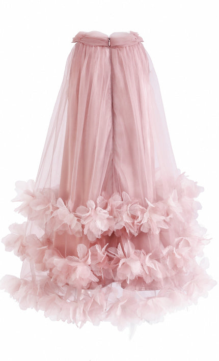kids atelier tulleen Pink Elaris Floral Gown