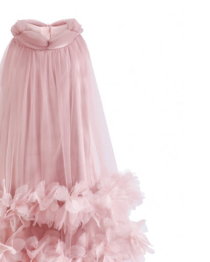kids atelier tulleen Pink Elaris Floral Gown