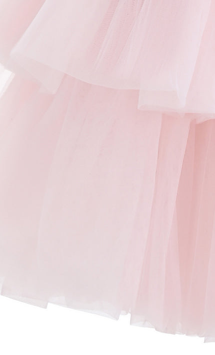 kids atelier tulleen Pink Fabiana Bow Dress
