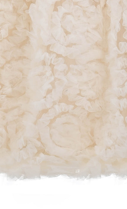 kids atelier tulleen Cream Greta Pearl Dress