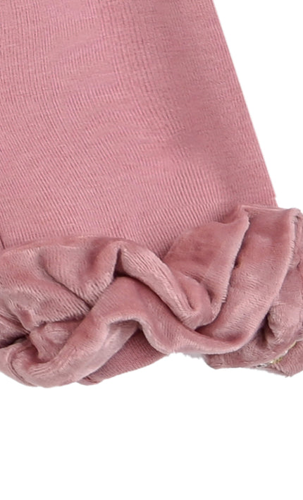 kids atelier tulleen Pink Natasha Ruffle Skirt Set