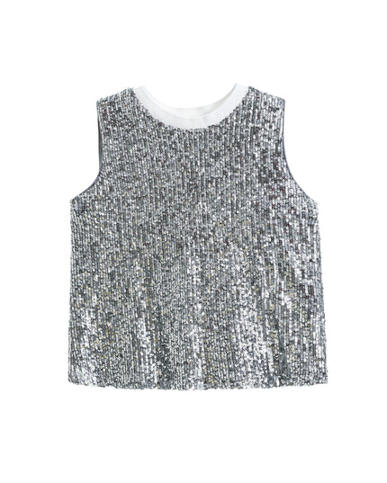 kidsatelier-tulleen-Silver-Sequin-Sleeveless-Shorts-Set