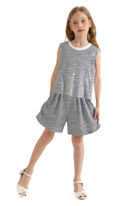 kidsatelier-tulleen-Silver-Sequin-Sleeveless-Shorts-Set