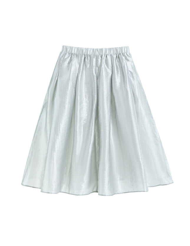 kidsatelier-tulleen-Metallic-Ruffle-Bow-Sleeveless-Top-Skirt-Set
