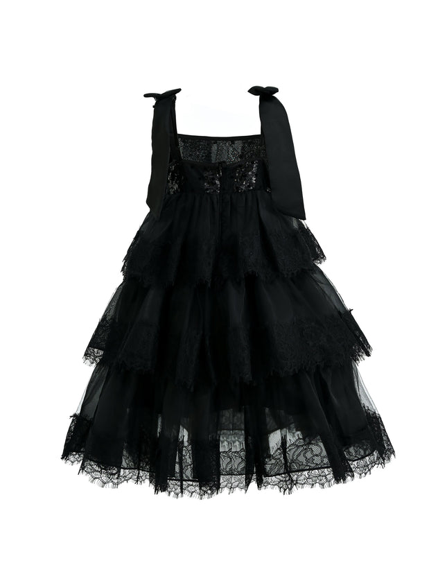 kidsatelier-tulleen-black-ruffle-sleeveless-bow-dress