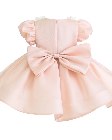 kids atelier tulleen Pink Anabelle Floral Dress