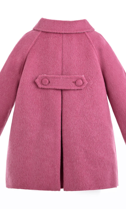 kids atelier tulleen Rose Winter Bow Coat