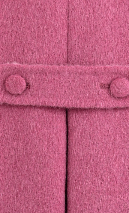 kids atelier tulleen Rose Winter Bow Coat