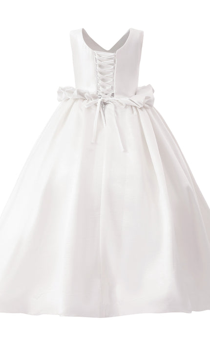 kids atelier tulleen White Valestra Formal Dress