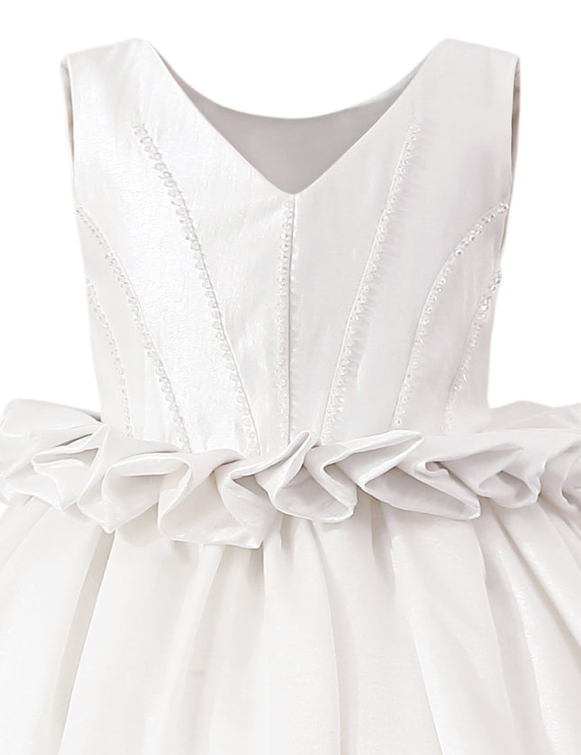 kids atelier tulleen White Valestra Formal Dress