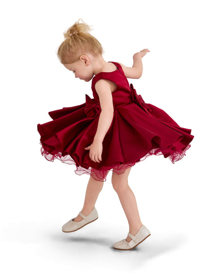tulleen dresses Pink Beatrice Ruffled Tulle Dress making it perfect for active young girls. Tulleen pearl-accented Dress | Neutrals