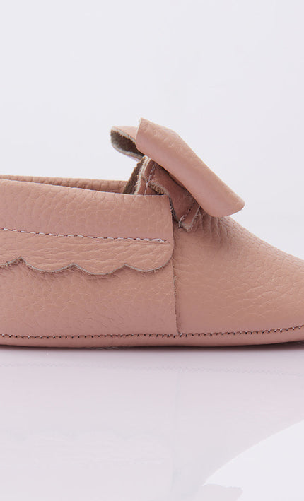 Pink Bow Booties