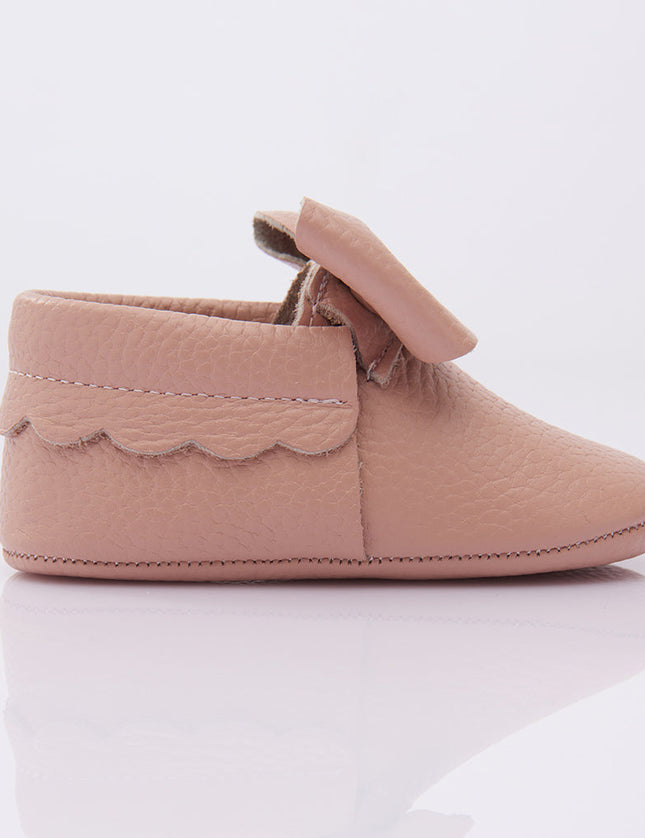 Pink Bow Booties