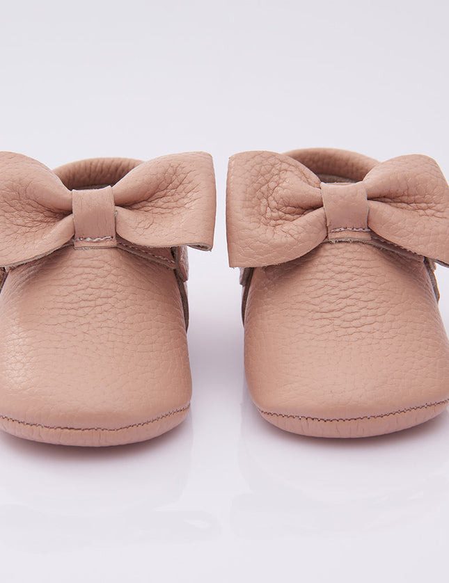 Pink Bow Booties